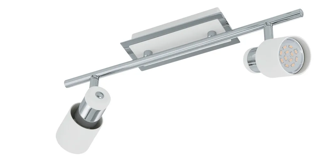 Spot de plafond LED orientable DAVIDA EGLO 2 lumières pour intérieur