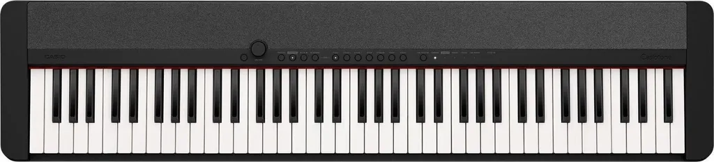 Casio CT-S1-76BK Clavier Compact 76 Touches pour Manque de Place en Noir