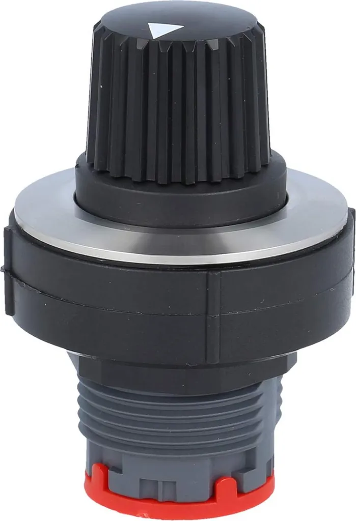 Actionneur de Potentiomètre Rond Georg Schlegel pour Panneau de Commande