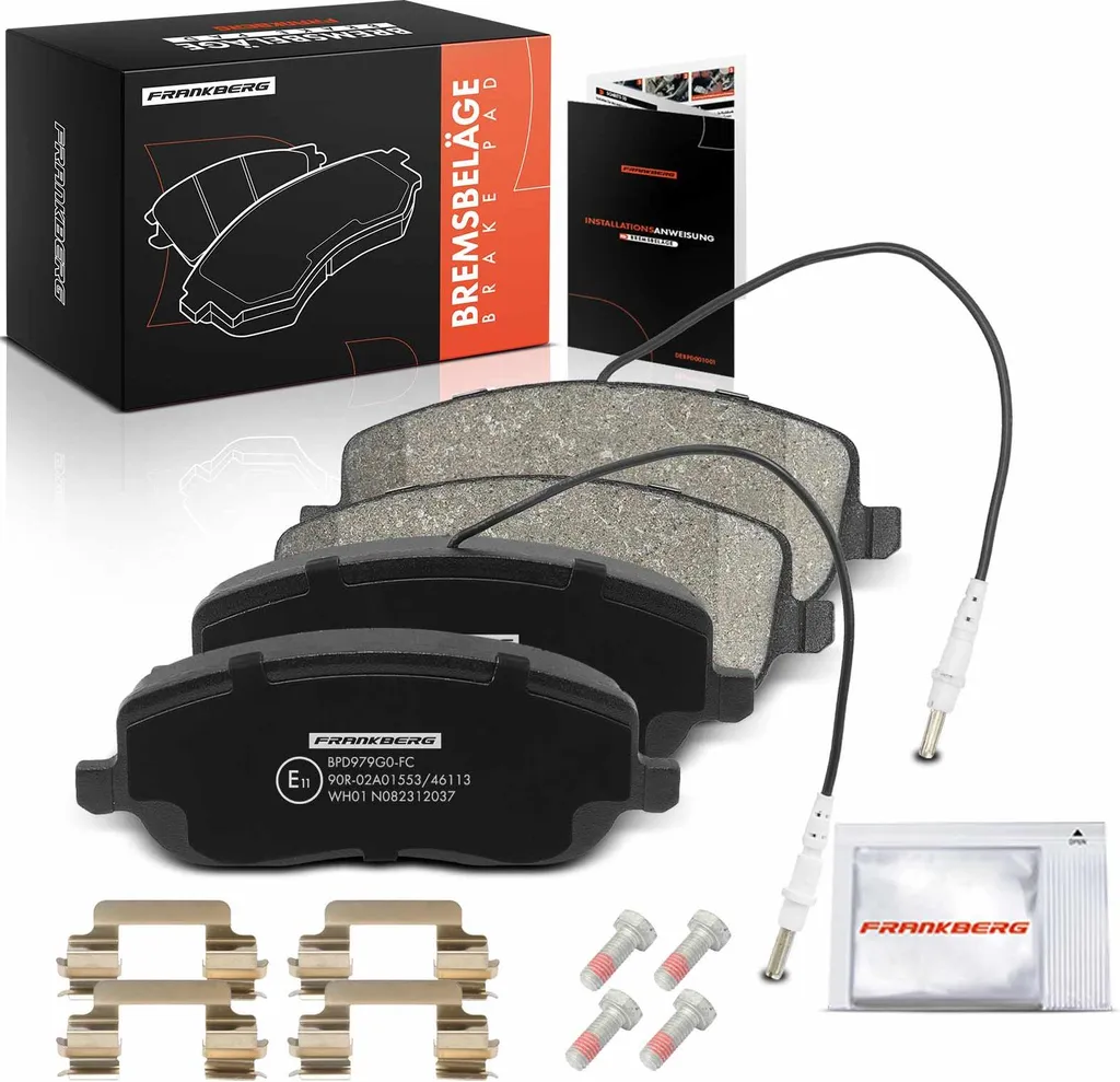 Kit Freinage Avant Plaquettes pour Citroën Jumpy et Fiat Scudo Fourgon