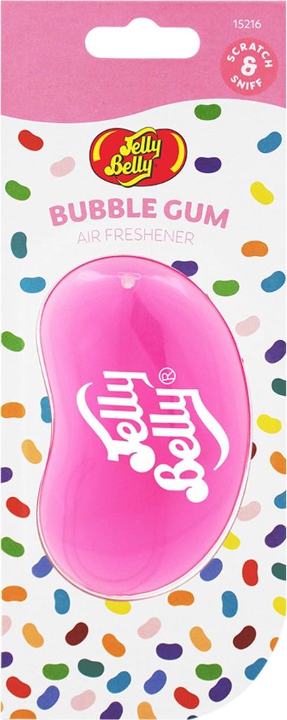Jelly Belly Lufterfrischer für das Auto Geruch Bubble Gum Produktbild 