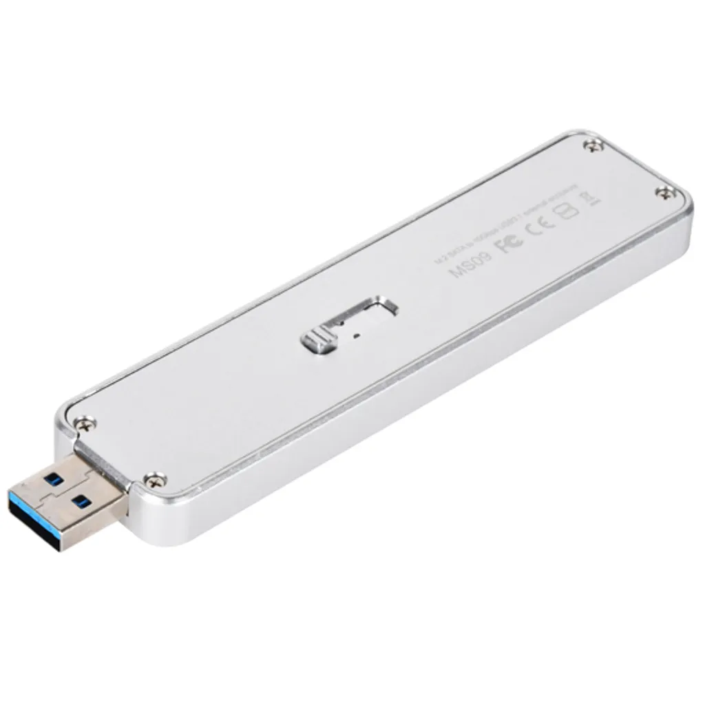 Boîtier SSD M.2 SATA Rétractable SilverStone MS09 sans Câble