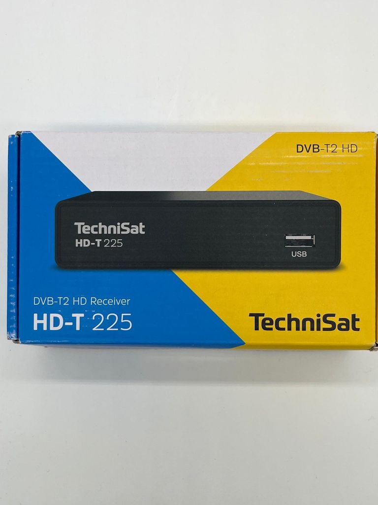 TechniSat HD-T 225 - Ricevitore DVB T2 HD (HDTV, USB, HDMI, Immagine del prodotto 