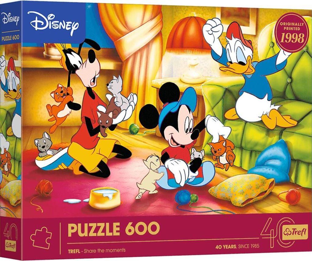 TREFL Puzzle Disney: Micky Maus und die 600 DL