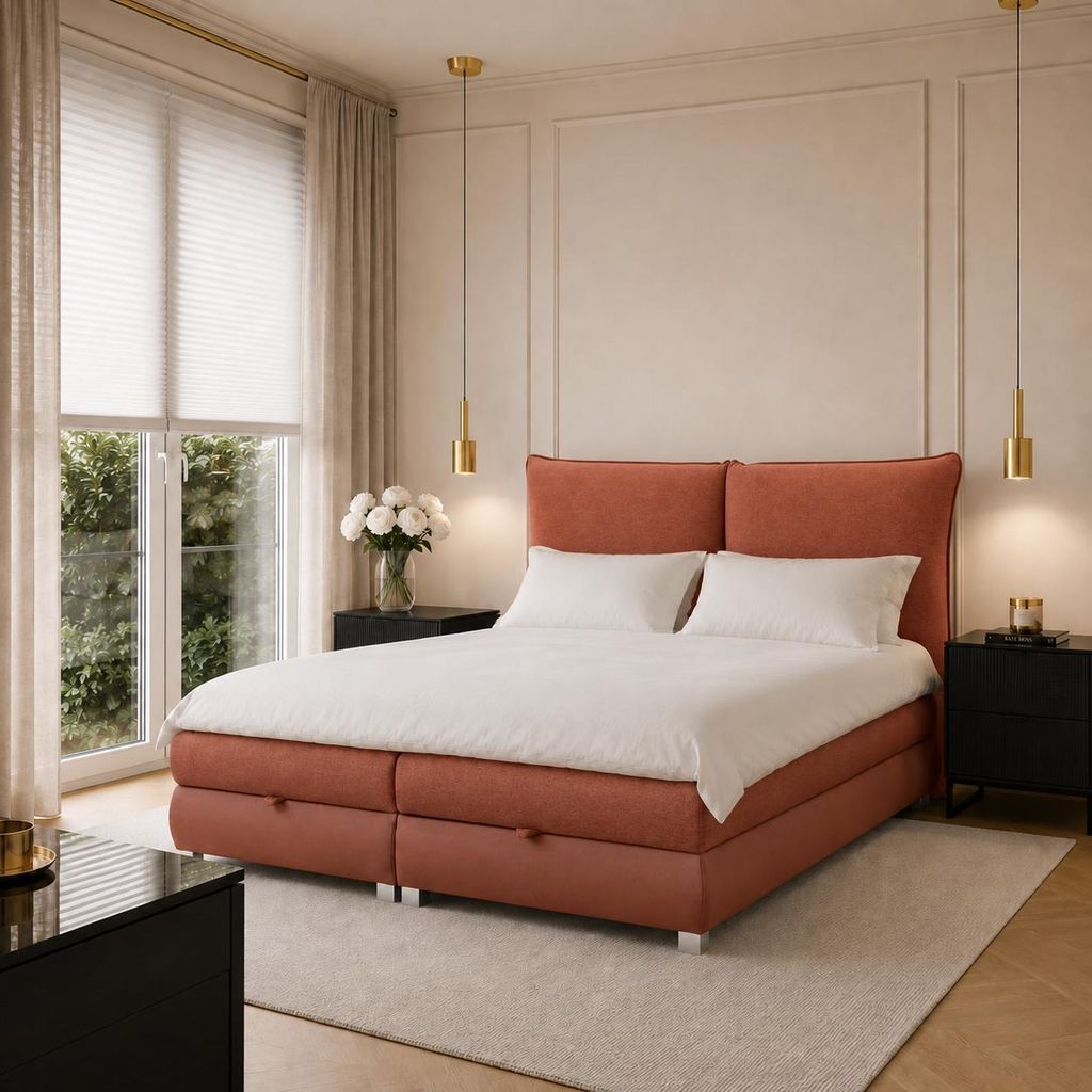 Boxspringbett TOGO-160x200cm Produktbild 