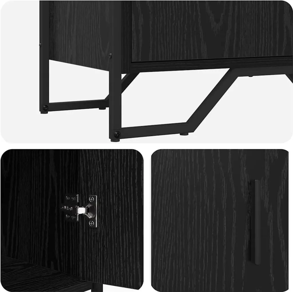 Credenza di Design SYFAX™ Rovere Nero | Mobile Contenitore Luxury - 9