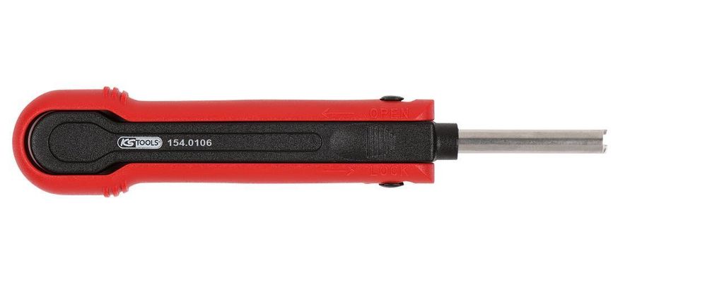 KS Tools Entriegelungswerkzeug für Flachstecker/Flachsteckhülsen 1,2 mm (AMP Tyco MQS)