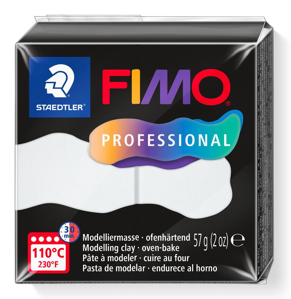 FIMO Mod.masse Fimo prof 57g weiß Immagine del prodotto 