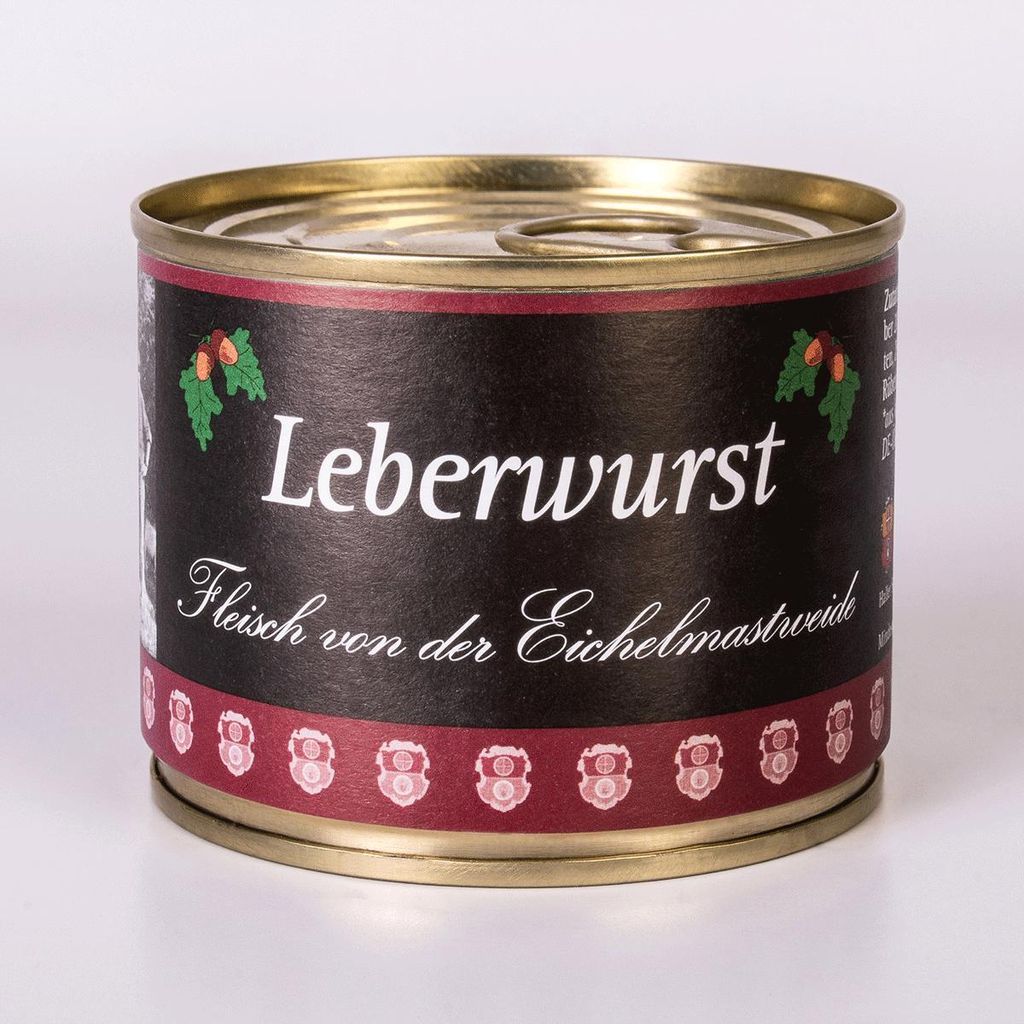 Leberwurst vom Eichelmastschwein (200 g) Produktbild 
