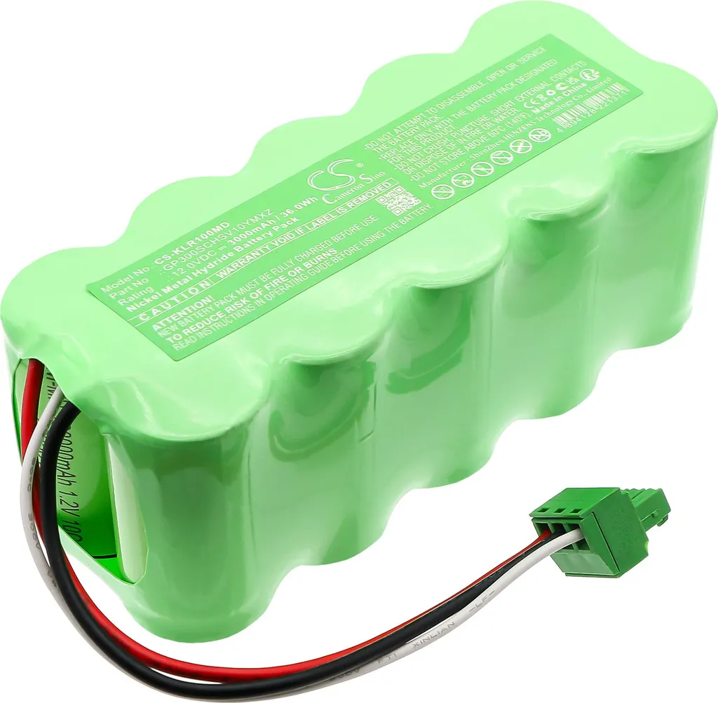 Batterie TECHTEK GP300SCHSV10YMXZ haute capacité pour KALOS MPR ITALY