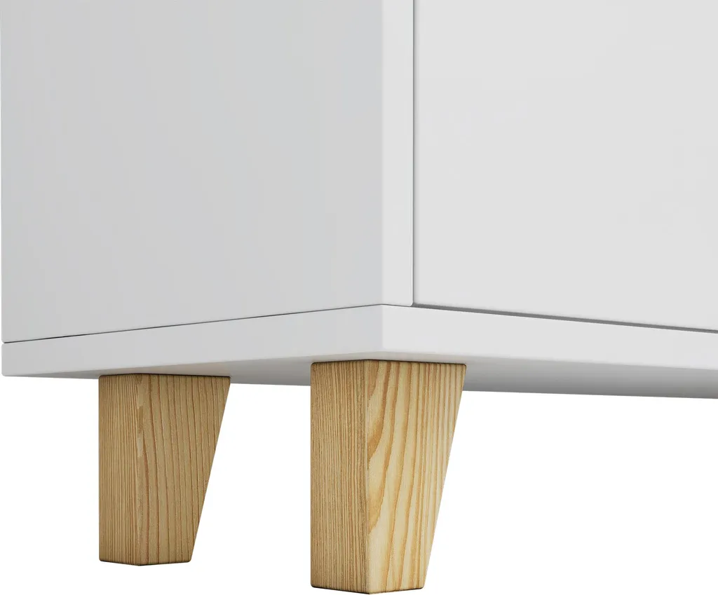 Bibliothèque LED avec Télécommande et Compartiments, Style Blanc Épuré - 11