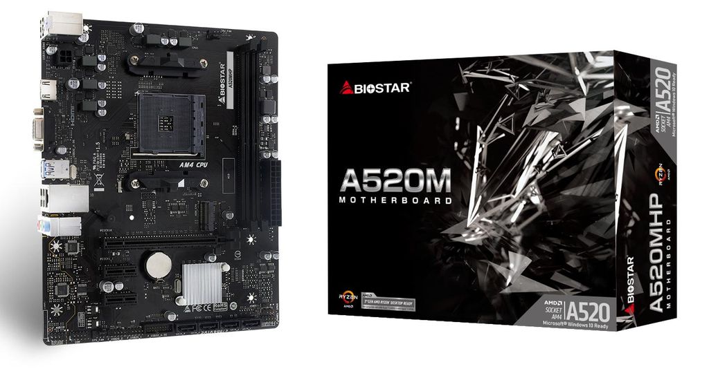 Biostar A520MHP (A520,AM4,mATX,DDR4) (A520MHP) Obrázok produktu 