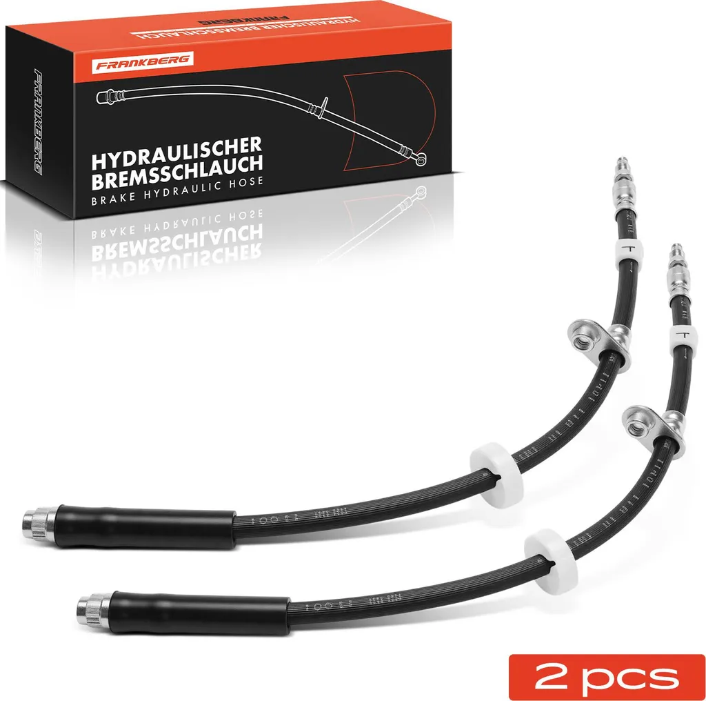 Frankberg 2x Flexibles de Frein Avant pour Citroën Jumpy VF7 2007-2016