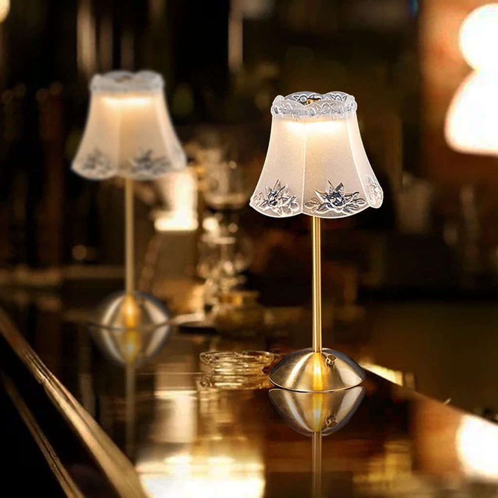 KUGI LED Nachttischlampe Tischlampe Kabellos,LED Tischlampe Produktbild 2