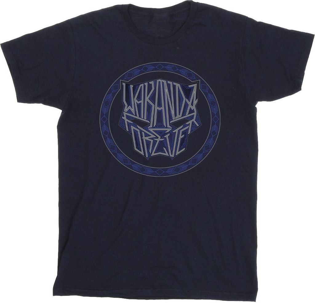 Marvel - "Wakanda Forever" T-Shirt für Herren BI43656 (3XL) (Marineblau)