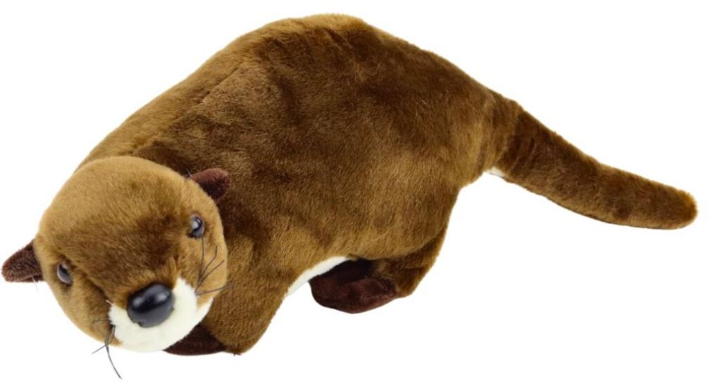 Lean Plüsch Maskottchen Snuggle Otter Braun 37Cm