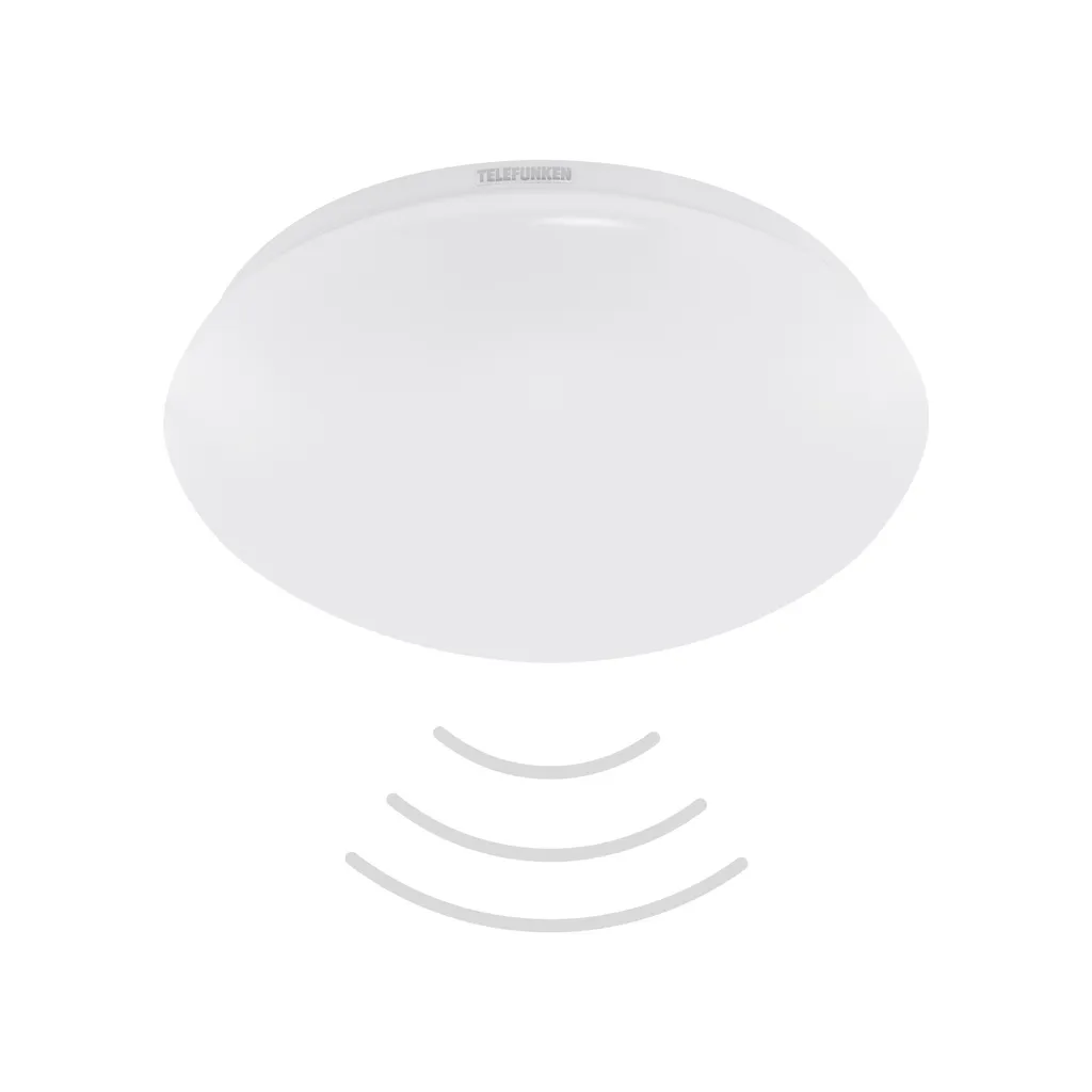 Lampada Soffitto LED Design Minimal Telefunken | Sensore Notte e Giorno