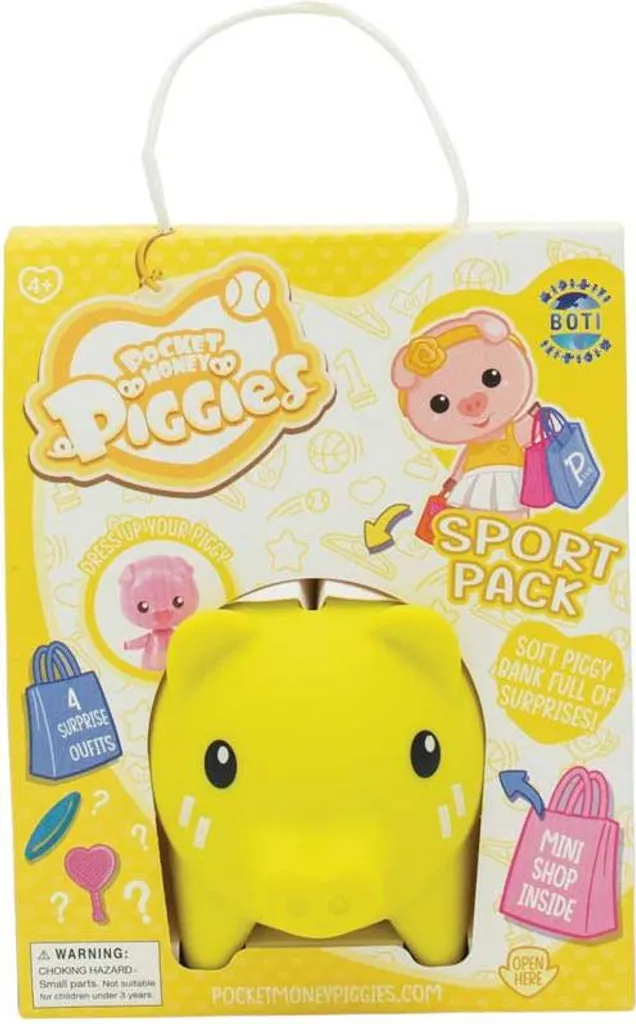 Tirelire Play-Doh Pocket Money Piggies Sports Pack - Kit de Modelage