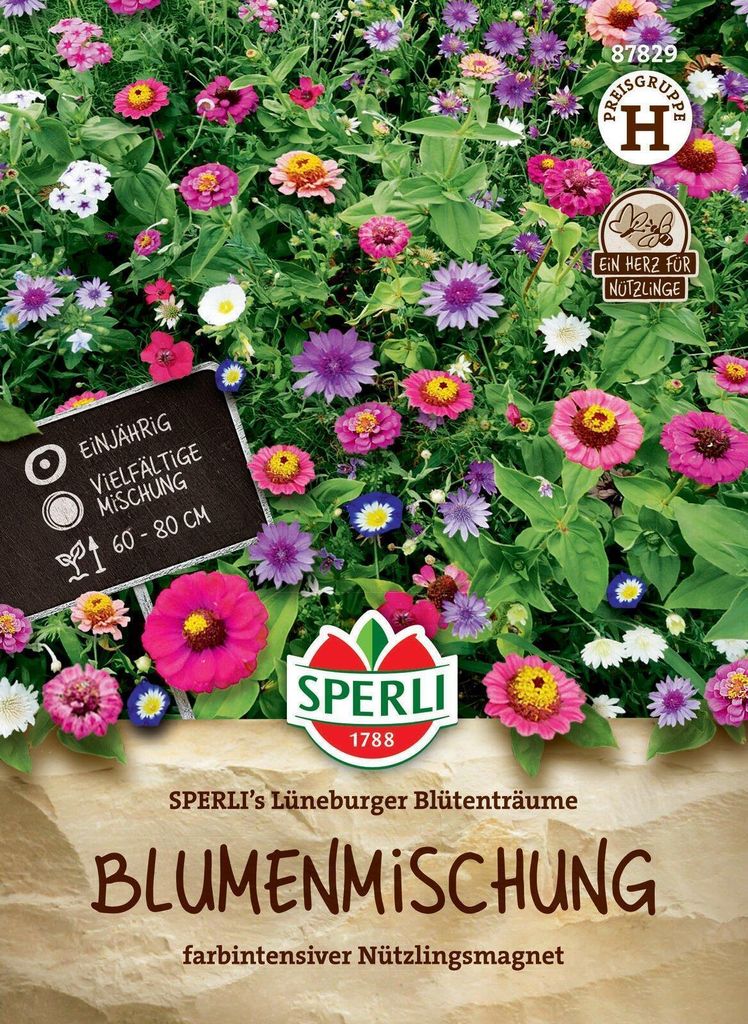 SPERLI Blumensamen Lüneburger Blütenträume 3 m²