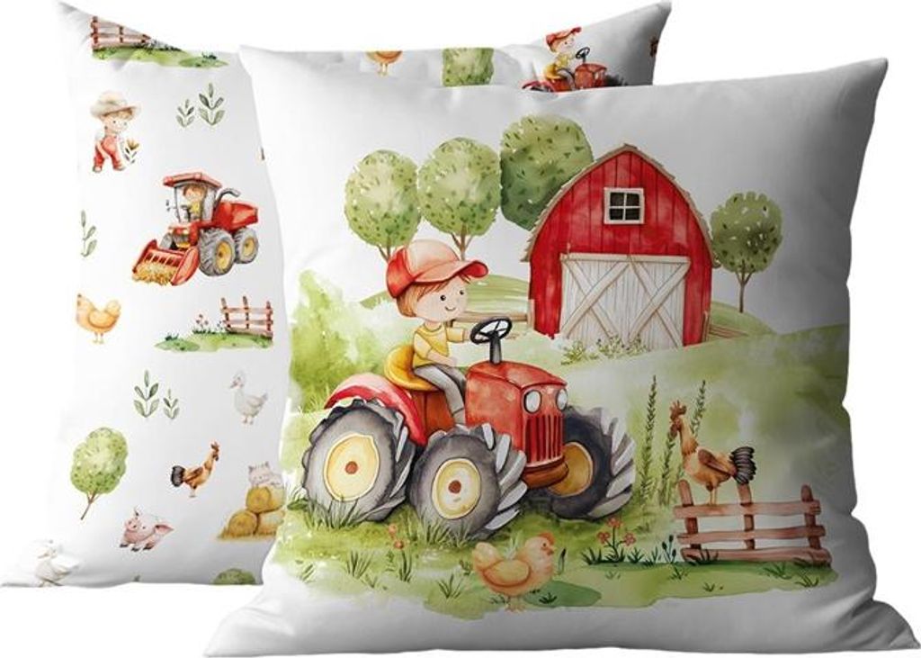 Kissenbezug, Kinderkissenbezug, Baumwolle 40x40 psba0058a Produktbild 
