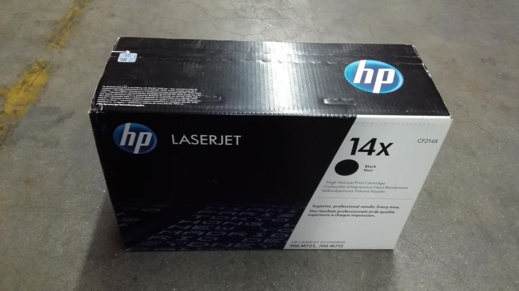 HP 14X Schwarz Original LaserJet Tonerkartusche mit hoher Produktbild 