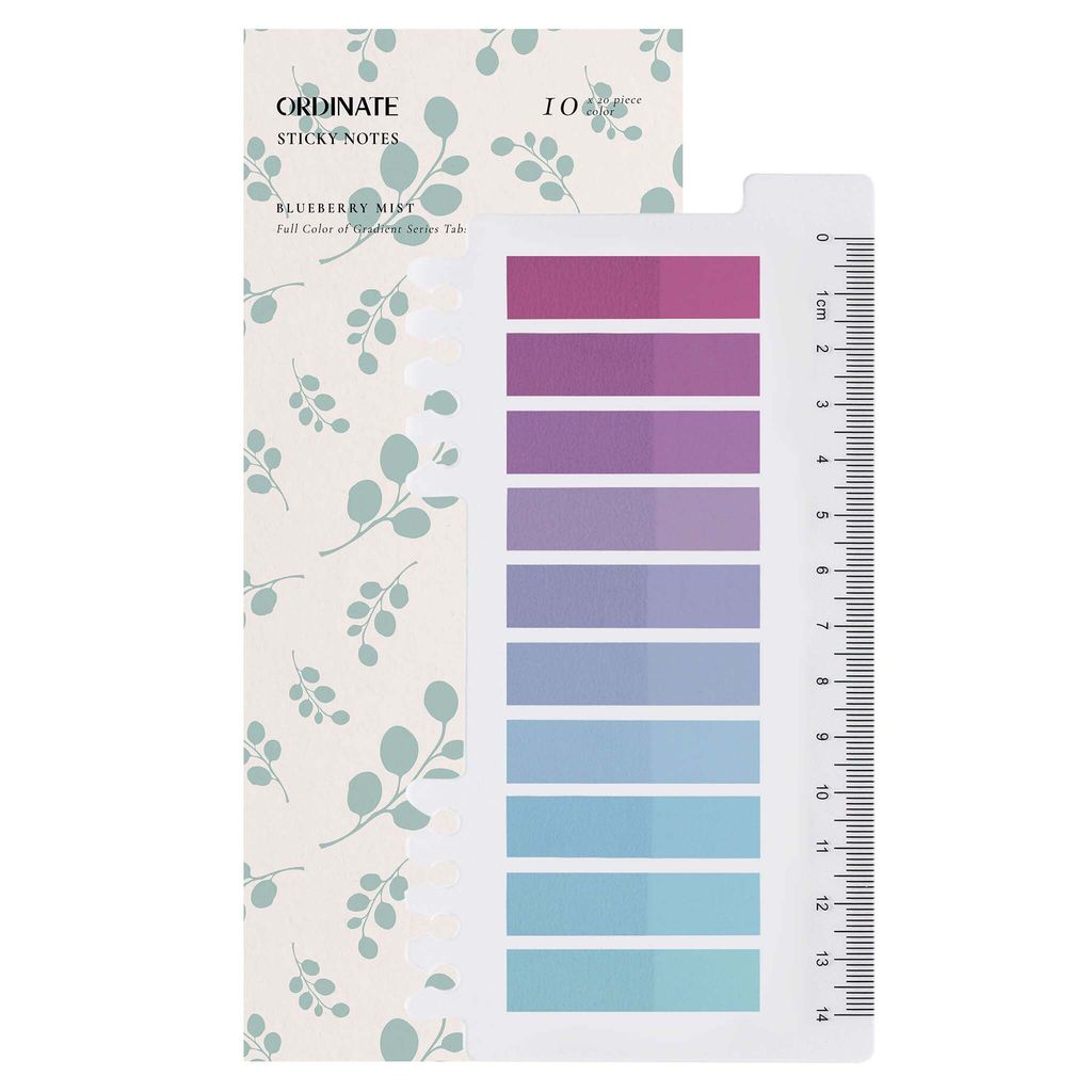 Ordinate-Blueberry Mist | 200 Stück Sticky Notes | Produktbild 