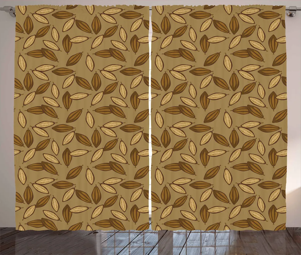 Tenda ABAKUHAUS 280x175 cm - Decorazione Cacao Harvest Rustica Modern