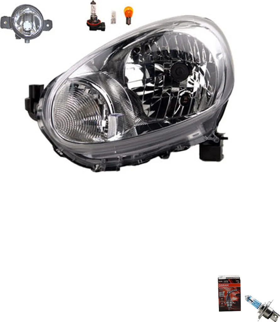Sistema Ottico Johns Nissan Micra K13 Osram Night Breaker