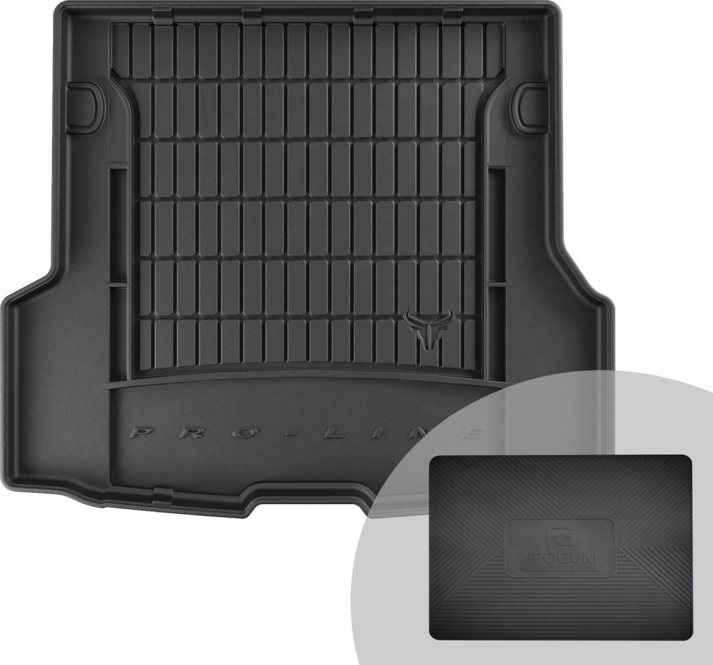 FROGUM ProLine 3D Gummimatte Exklusive Auto Kofferraummatte Kofferraumwanne für BMW 4 GranCoupe F36 2014-2021