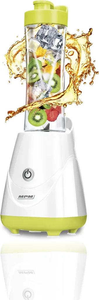 Mini Blender Smoothie Individuel MPM MBL-20 et ses 2 Gourdes de 0,6L