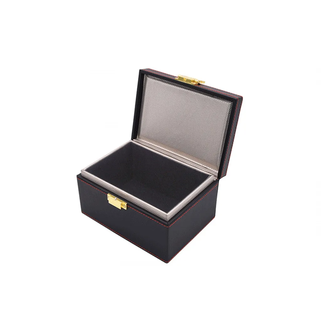 Boîtier bloquant RFID haute performance en cuir PU avec intérieur isolant - 3