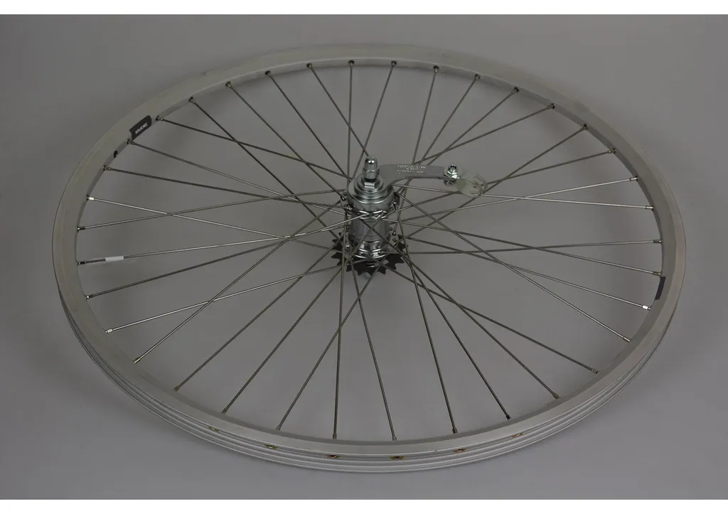 Roue Vélo Arrière 28 Pouces avec Moyeu à Rétropédalage Jante Zac 2000