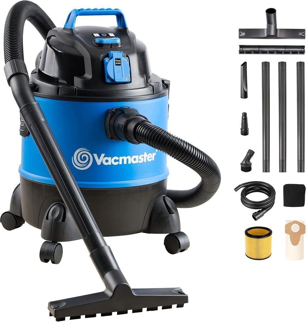 Vacmaster VQ1220PFC Nass-Trocken- & Waschsauger 1250W 20L Produktbild 