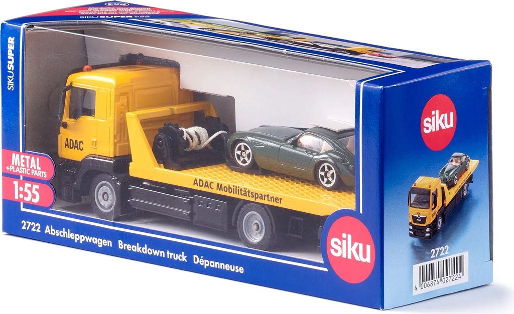 Siku Super 2722 - MAN tahač ADAC s Wiesmann GT4 Obrázek produktu 6