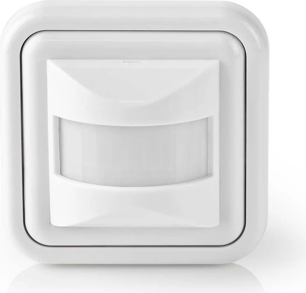 Capteur de mouvement Nedis 160° portée 9m sensibilité Lux ajustable