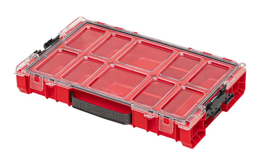 Cassetta Minuteria Qbrick System PRO 100 Red - Design Modulare