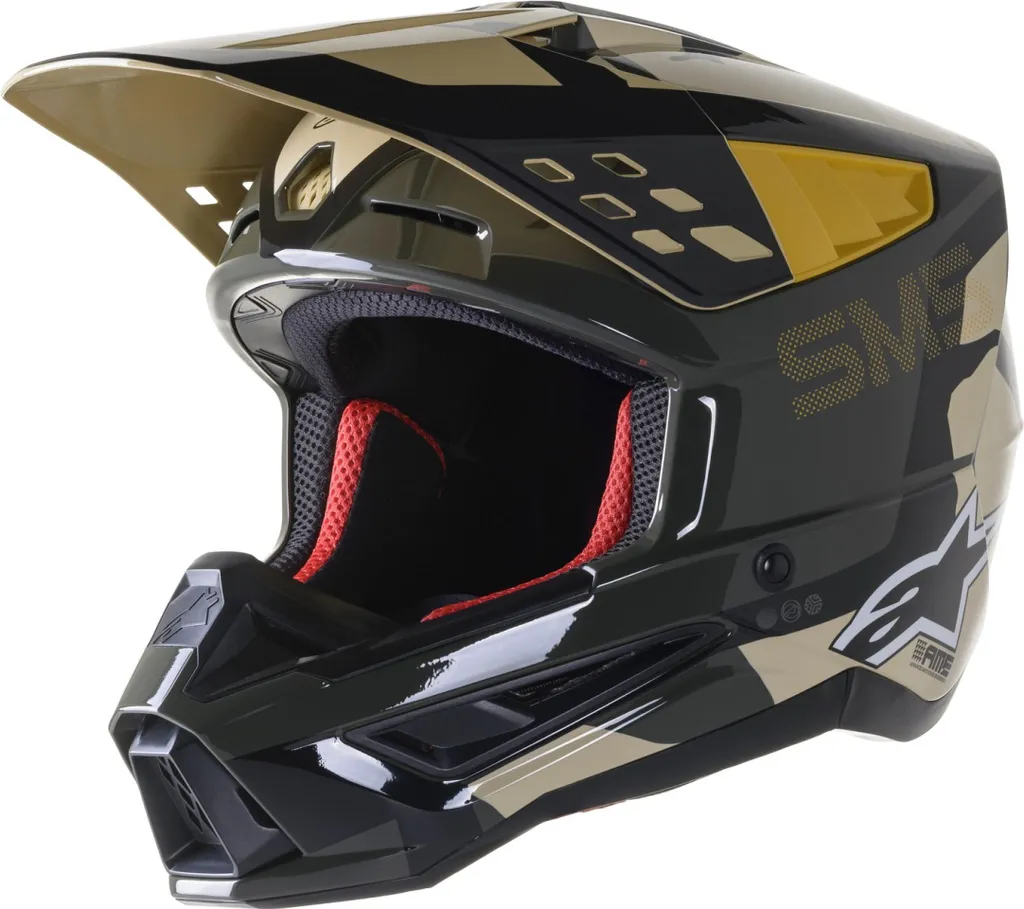 Casque Alpinestars S-M5 Rover Léger et Ventilé Motif Camouflage 2XL