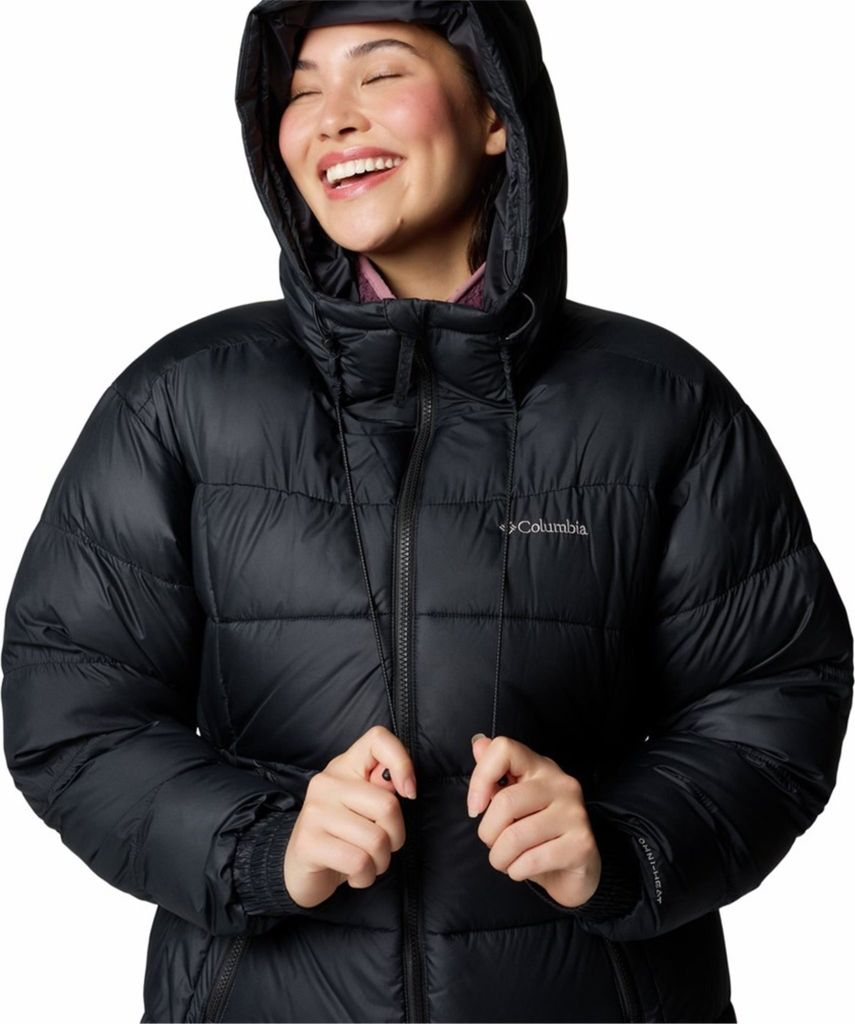COLUMBIA Pike Lake II Long Jacket BLACK BLACK L Zdjęcie produktu 5