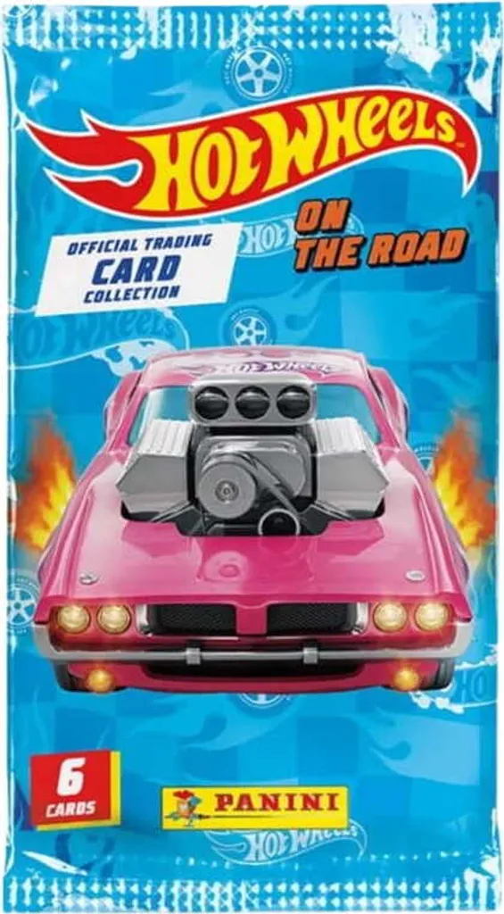 Album à collectionner Hot Wheels Panini - Kit de démarrage 3 sachets - 5
