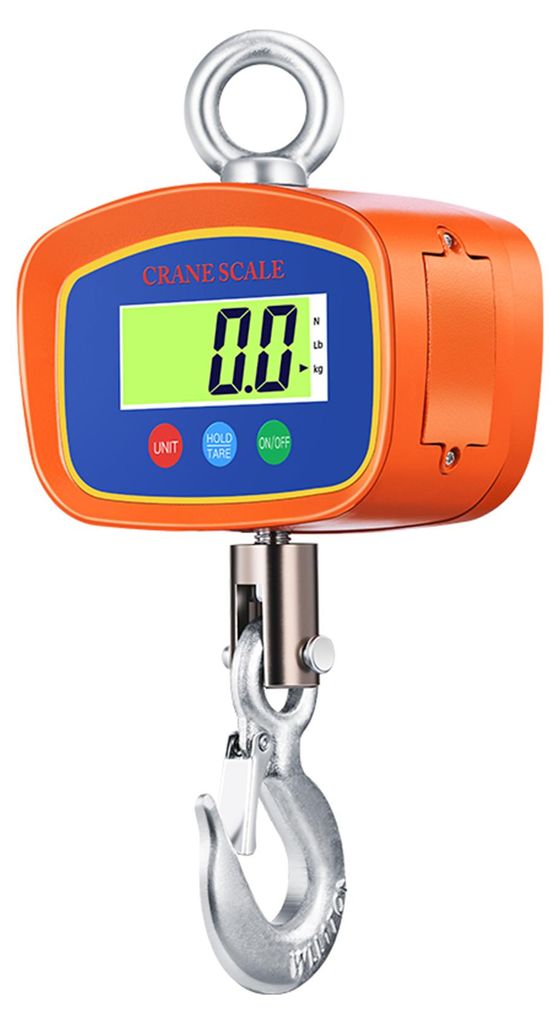 Digitální váha, 1000 kg/500 g, průmyslová jeřábová váha s Obrázek produktu 