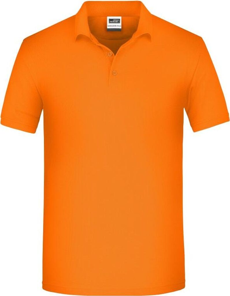 Pflegeleichtes und strapazierfähiges Polo orange, Gr. XXL