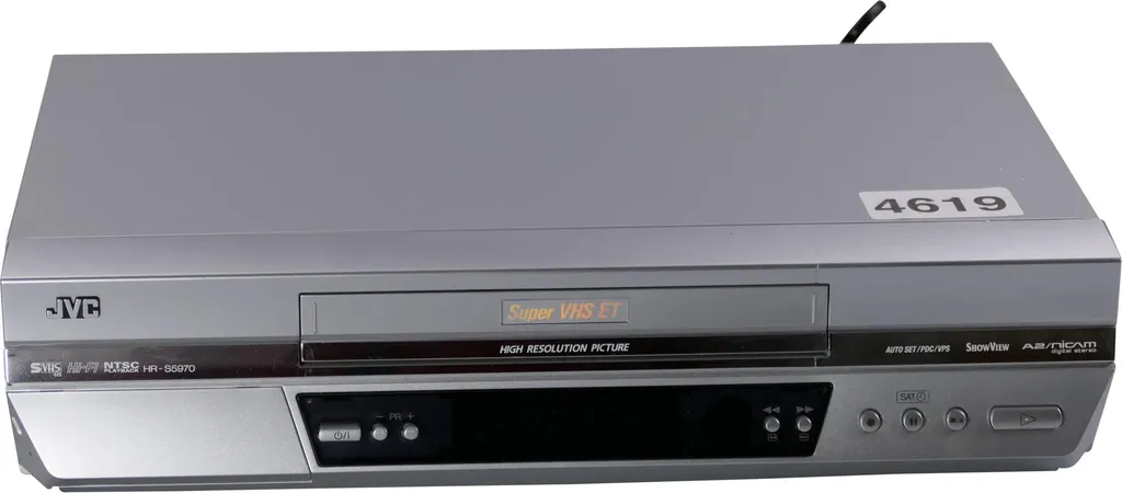 Numérisez vos Cassettes avec le Magnétoscope JVC HR-S5970 S-VHS Haute Fidélité