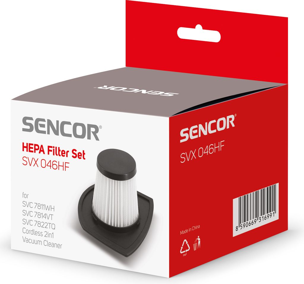 SENCOR SVX 046HF HEPA Sada filtrů, náhradní sada k modelům Obrázek produktu 