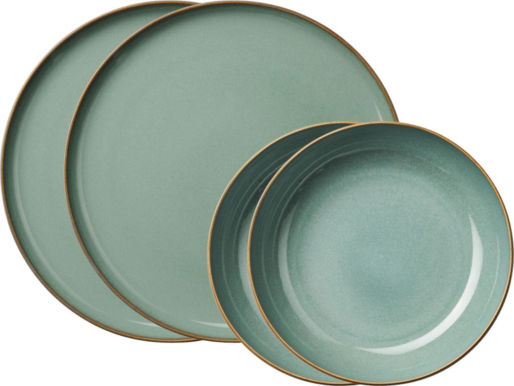 ASA SAISONS Tafelset eucalyptus 4tlg