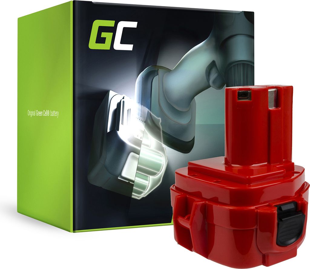 GC (3Ah 12V NI-MH) 1220 1222 1233 1234 PA12 192696-2 Akku Ersatzakku für Makita 1050D 4191D 4331D 5091D 5093D 6213D 6217D 6227D 6270D 6271D 6313...