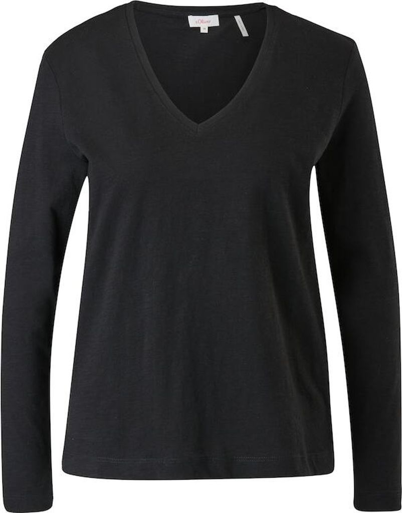 S. Oliver T-Shirt BLACK 34