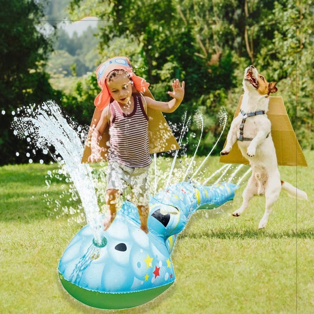 WOT I Wasserspielzeug,Wassersprinkler für Kinder,Wasserspielzeug Garten,Wassersprinkler Garten Kinder,Sprinkler für Outdoor Garten,Sprinkler Kinder Marienkäfer