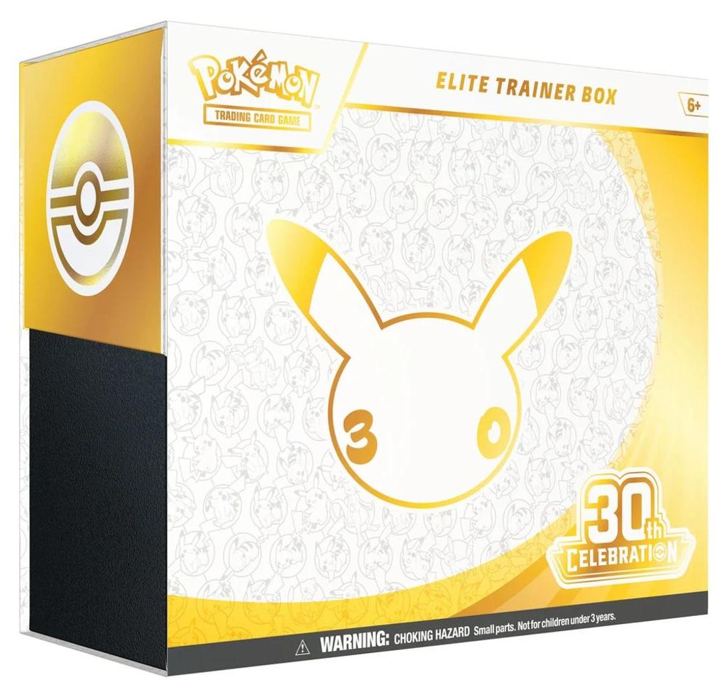 Pokémon 30e Verjaardagseditie Elite Trainer Box, Productafbeelding 