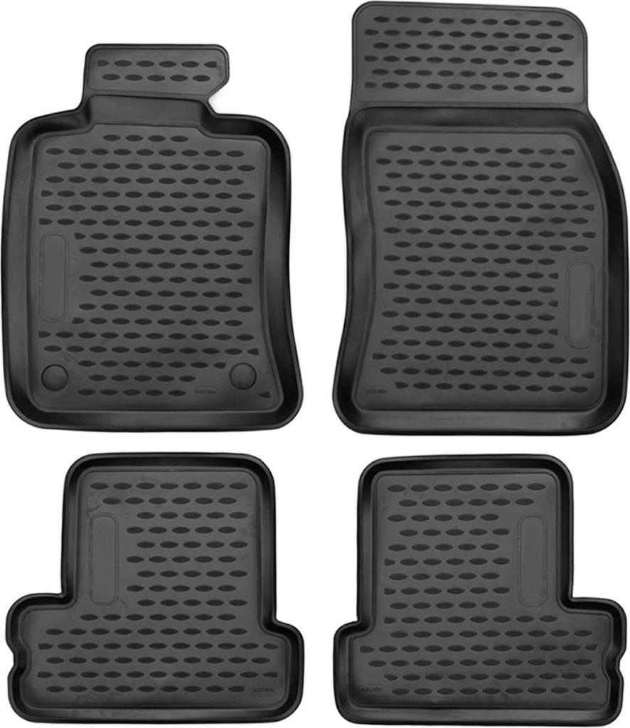 2001-2013 Mini Cooper dywaniki podłogowe TPE czarne 4 szt Zdjęcie produktu 