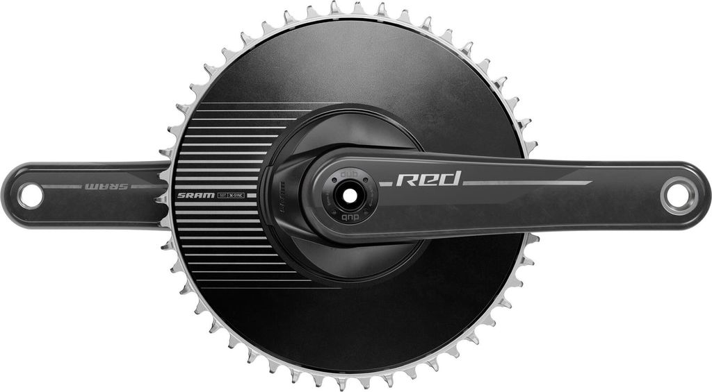 SRAM RED 1 E1 Aero Kurbelgarnitur 170 mm - ultraleichte Aero-Performance für ...